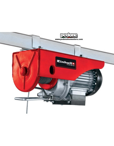 Paranco elettrico 500W capacità 250 kg Argano Montacarichi EINHELL TC-EH 250-18