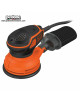 Black&decker levigatrice roto-orbitale 240w + accessori orbite 3mm freno ka199