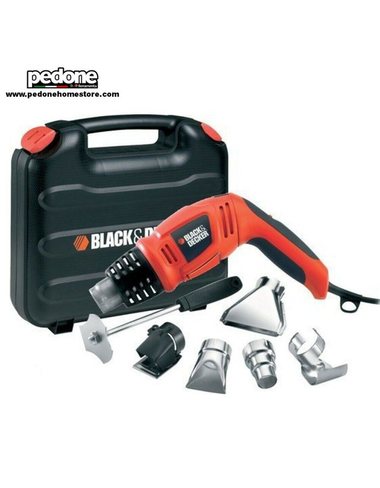 B&D KX1693 sverniciatore termico 1800W pistola termica con valigetta -  Pedone S.r.l. Dept Store