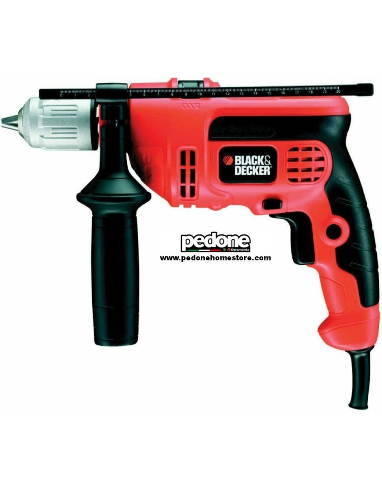 Trapano a Percussione Black Decker Avvitatore KR604CRES 600 watt - Pedone  S.r.l. Dept Store