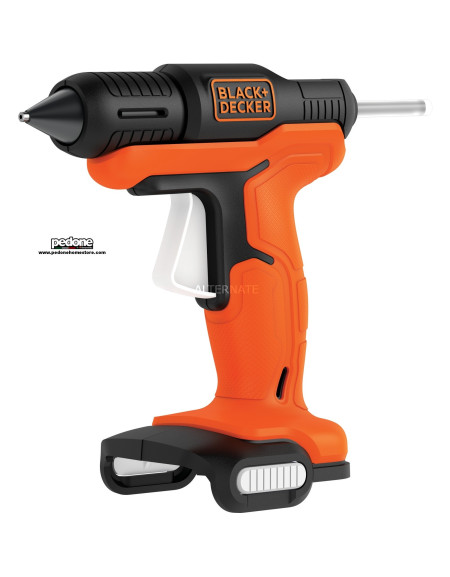 BLACK&DECKER PISTOLA COLLA CALDO INCOLLATRICE TERMOCOLLA STICK A BATTERIA 12V