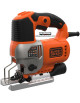 Black&Decker Seghetto alternativo 650W BES610 azione pendolare con 2 lame