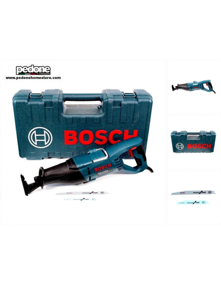 Bosch sega a gattuccio elettrica 1100w seghetto universale con 2 lame GSA1100E