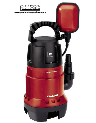 Pompa sommersa acque sporche Einhell GH-DP 7835 - Elettropompa a immersione 780W