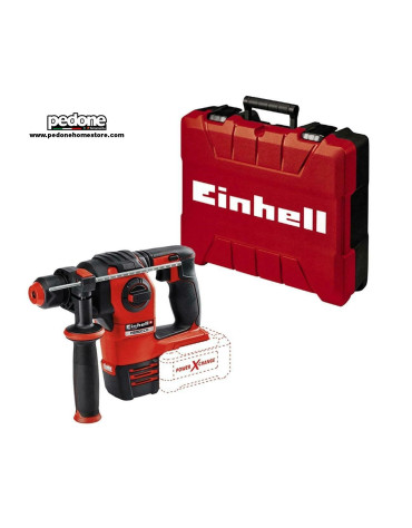 Einhell HEROCCO - Martello tassellatore a batteria 18V motore brushless 4funzion