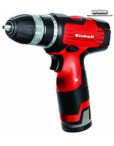 EINHELL TRAPANO AVVITATORE A BATTERIA DA 12V LITIO TH-CD 12 Li 4513650