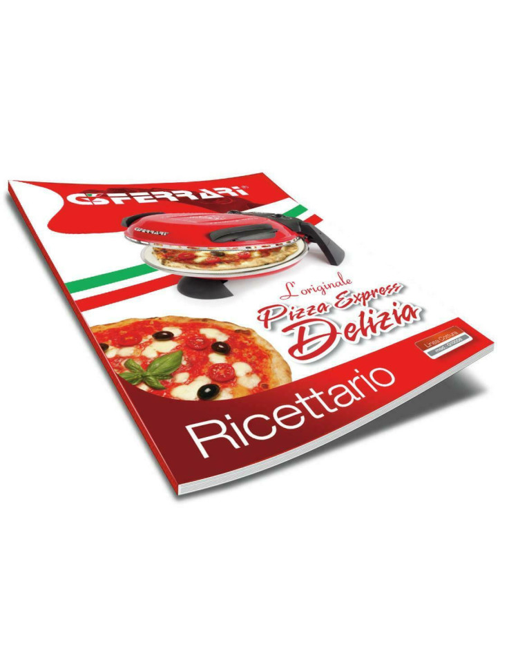 FORNO PER PIZZA ELETTRICO DELIZIA COPPER G10006 02 IN PIETRA REFRATTARIA -  ROSSO