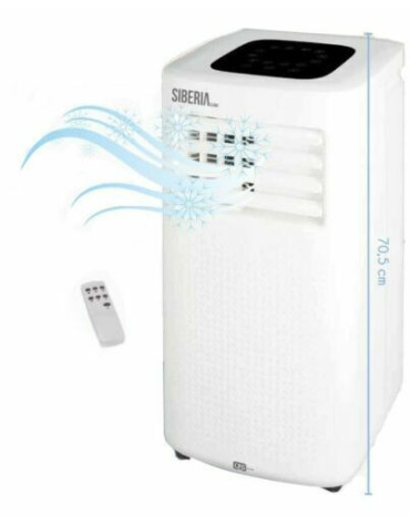 CFG EV099 SIBERIA CLIMA CONDIZIONATORE AD ARIA 9000 BTU CON TELECOMANDO