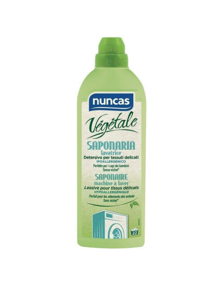 NUNCAS Vegetale saponaria lavatrice detersivo ecologico ipoallergenico 1Lt