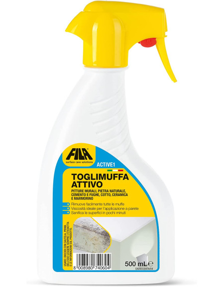 Spray Antimuffa Fila Active 1 500ml Antimuffa Spray Rimuove Rapidamente la muffa