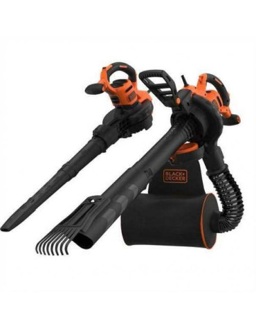 Soffiatore aspiratore per foglie BLACK+DECKER BEBLV301, 3 in 1