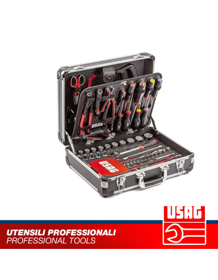 USAG 002 JMA set utensili valigia porta attrezzi assortimento manutenzione 181pz
