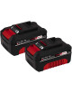 EINHELL 2 BATTERIE DA 18V 4,0 TWINPACK POWER X-CHANGE AH 4511489