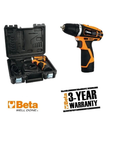 TRAPANO AVVITATORE ULTRACOMPATTO 12V BETA 1972/K12V-10 COMPATTO