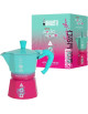 Bialetti Moka Express Squid Games 3 Tazze Manico Resistente Al Calore