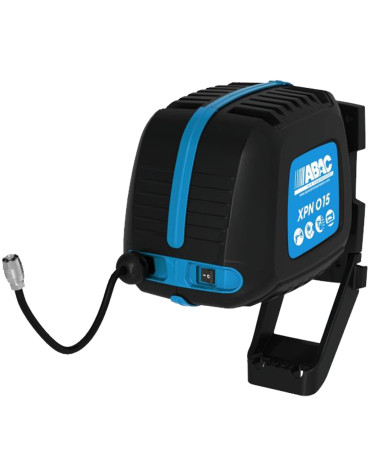 Compressore Aria a Muro Silenziato ABAC con Avvolgitubo da 10 metri Monofase 8 BAR Portata 160 litri/minuto modello XPN O15