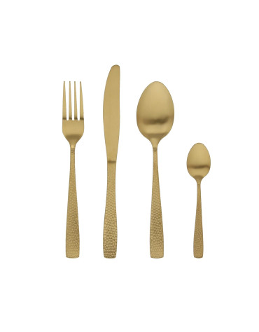 SERVIZIO 24 POSATE EFFETTO ORO TOGNANA ANTONY GOLDEN CUCINA ACCESSORI POSATERIA