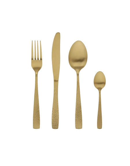 SERVIZIO 24 POSATE EFFETTO ORO TOGNANA ANTONY GOLDEN CUCINA ACCESSORI POSATERIA