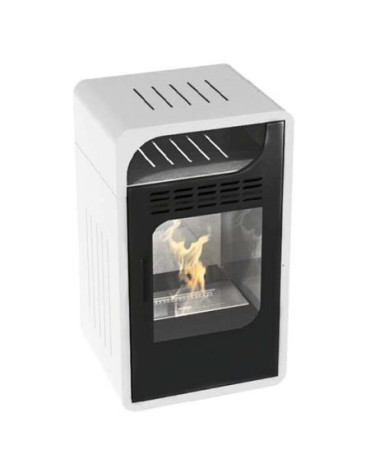 Stufa a Bioetanolo Fiammetta Junior Ventilata 28mq Bruciatore 1,5 l P 3kW/H