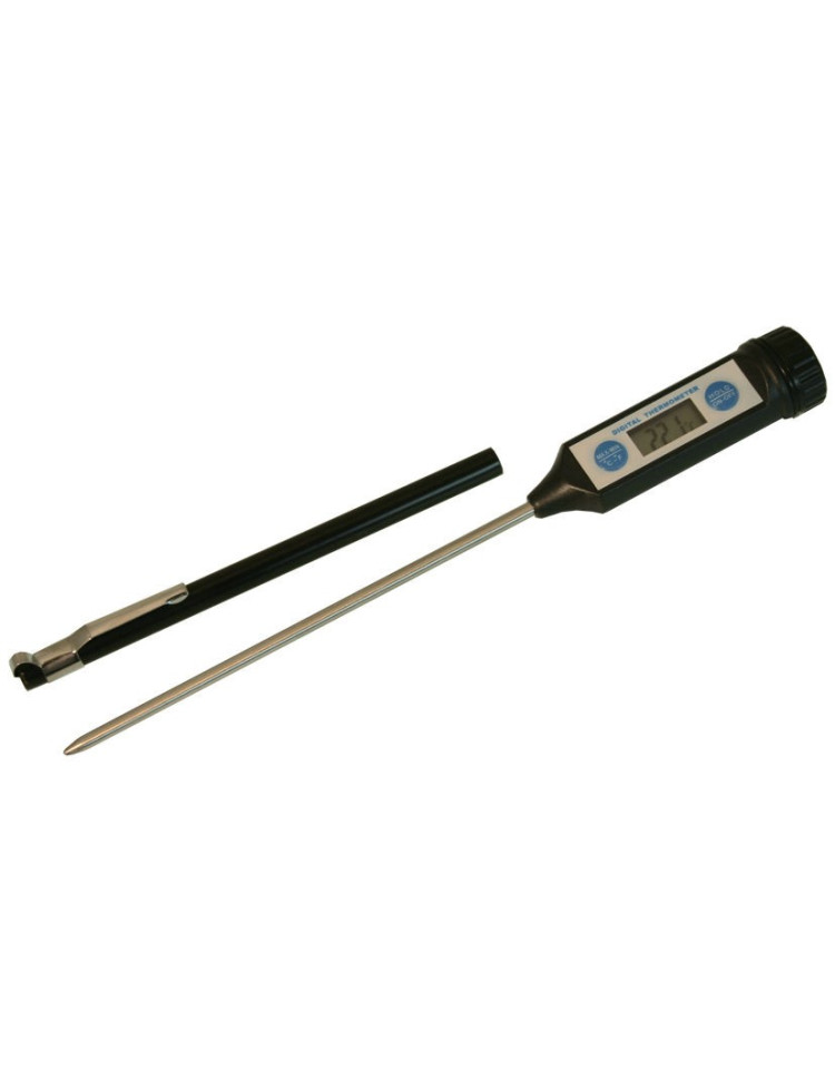 Termometro digitale con sonda acciaio estraibile in offerta - PapoLab
