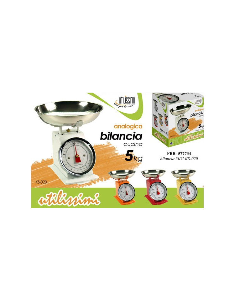 Bilancia da Cucina Analogica Kg.5 - Pedone S.r.l. Dept Store