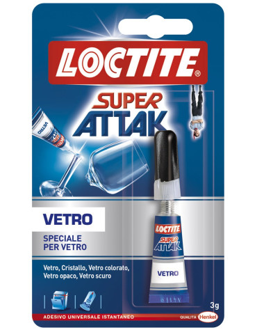 Loctite Super Attak Vetro gr.3