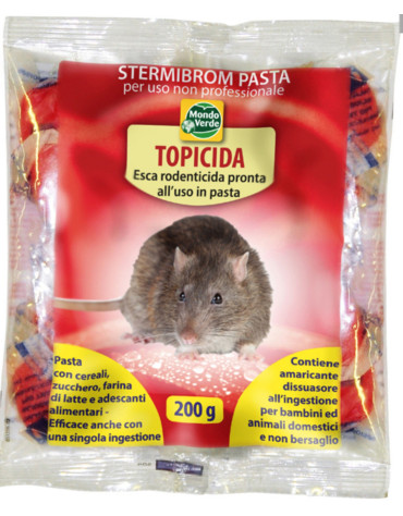 Esca Topicida Rodenticida 200g