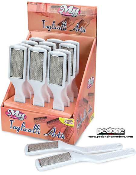 Toglicalli Raspacalli Artù in plastica esfoliante manicure e pedicure