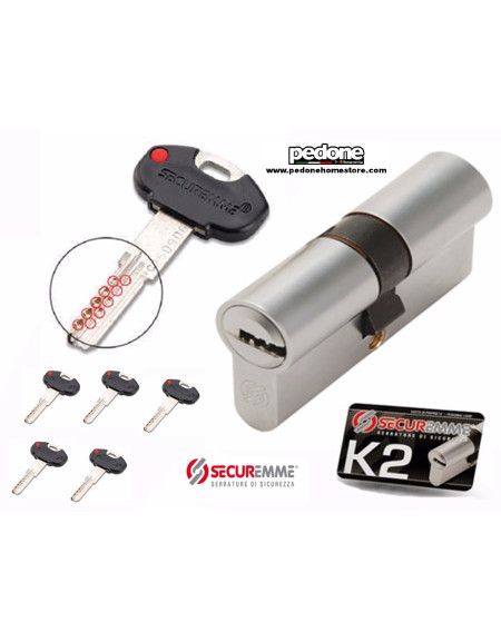 CILINDRO EUROPEO SECUREMME K2