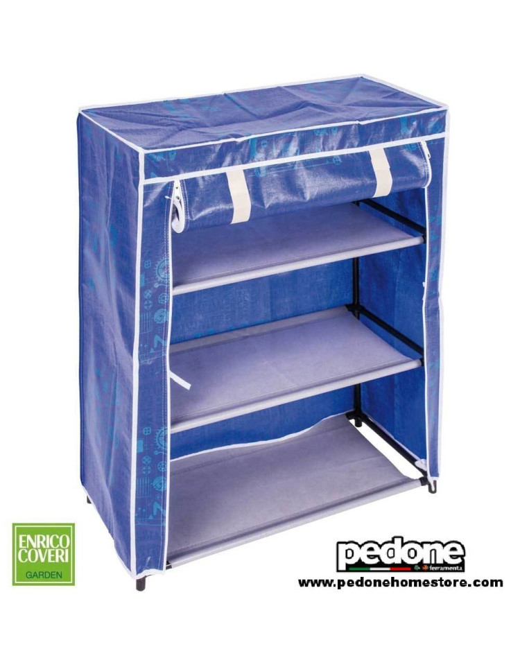 Organizer Per Scarpe Regolabile - Set Da 10 Pezzi Neri, Salvaspazio Per Armadi E Guardaroba - Foto 8