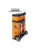 Trolley portautensili a due moduli sovrapponibili, colore Arancio "BETA" Art. C41H - 4100H