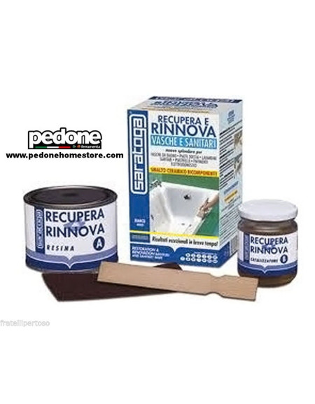 RECUPERA E RINNOVA VASCHE E SANITARI - SARATOGA BICOMPONENTE 375ML