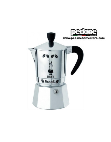 CAFFETTIERA BREAK 3 TZ CAFFE' MOKA NERA BIALETTI
