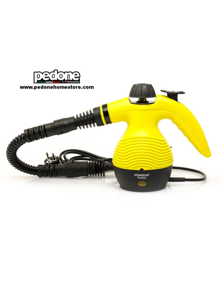 Pulito Pulitore a Vapore Portatile TREVI con Accessori 3,2 bar 1050 watt -  Pedone S.r.l. Dept Store