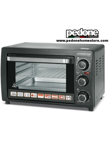 X20 FORNO FORNETTO ELETTRICO STATICO E VENTILATO 20 LITRI 1300W JOHNSON